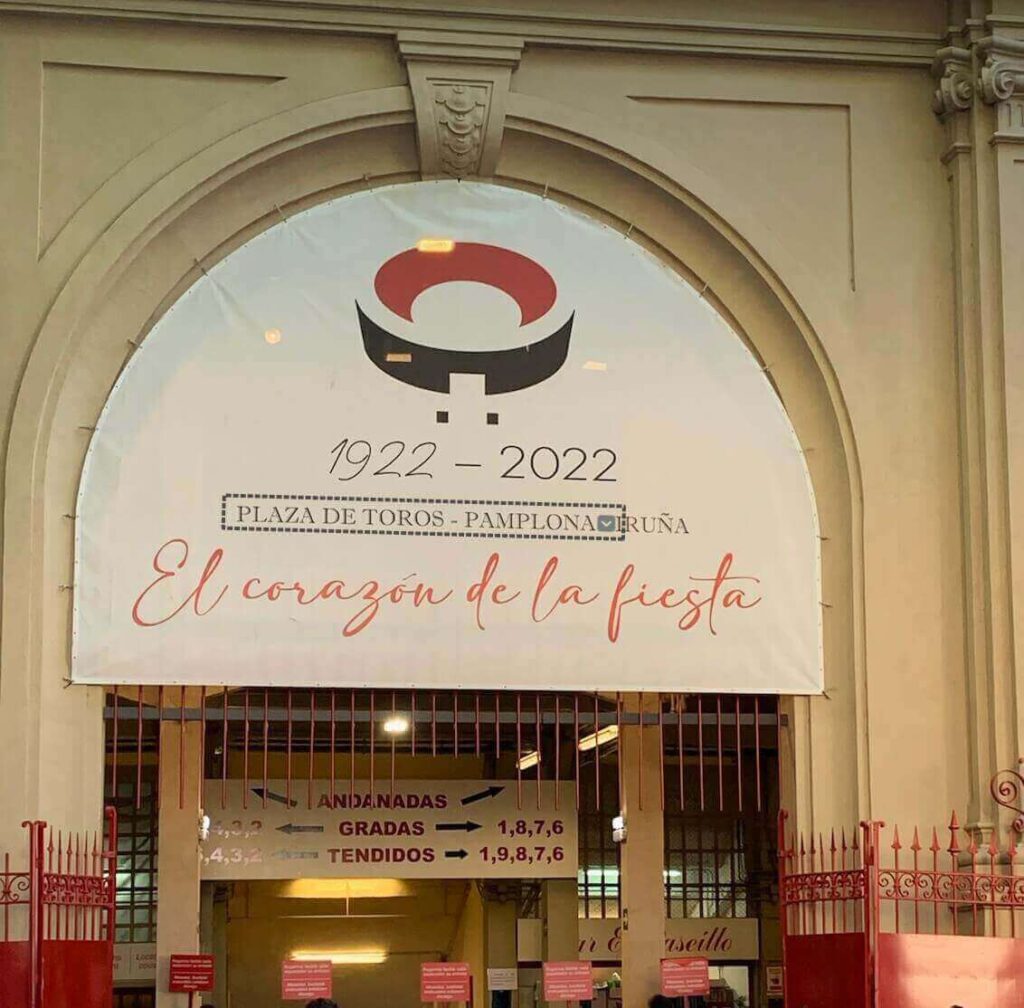 Entrance to bullfight arena