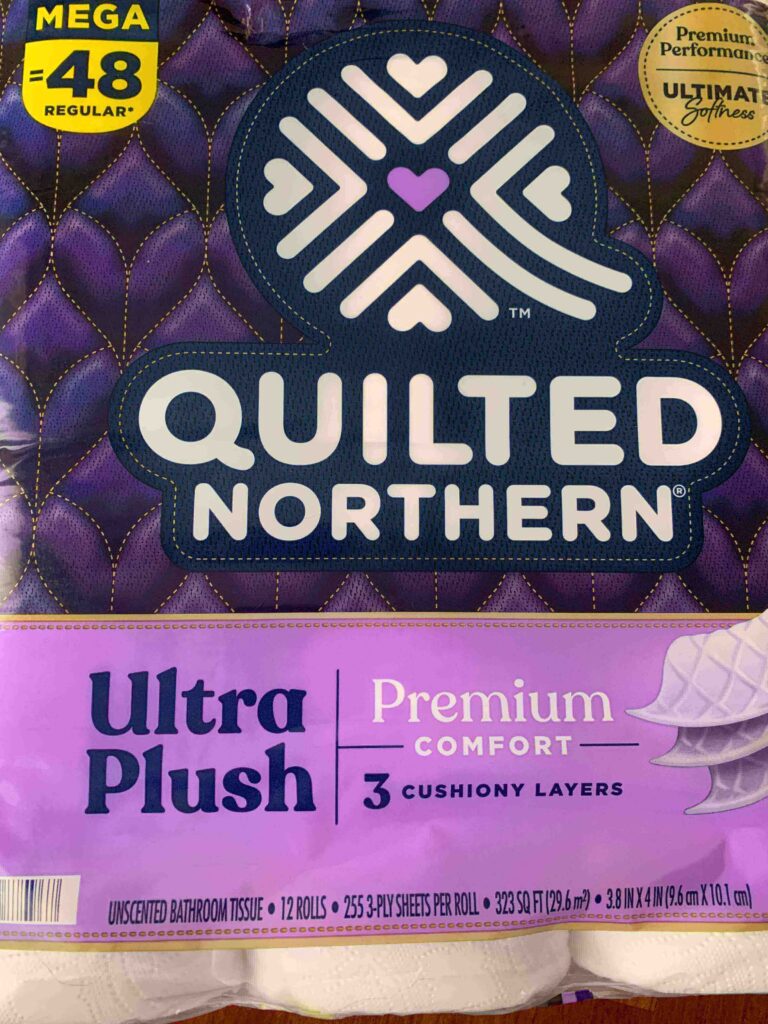 Quilted Northern toilet paper 